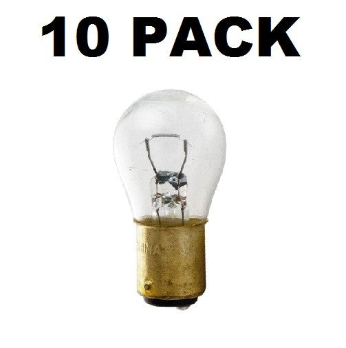 Solid Spare 10x 1076 12v Light Bulb Brake Stop Signal Turn Tail Lamp S8 RV Marine Auto Lot