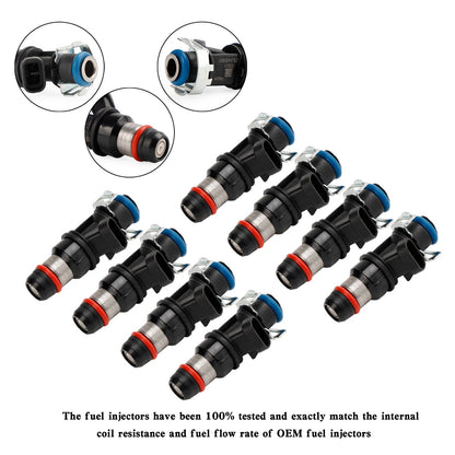 8PCS 25348180 Fuel Injectors 881693002 RA087006 For Chevy MerCruiser Volvo Penta