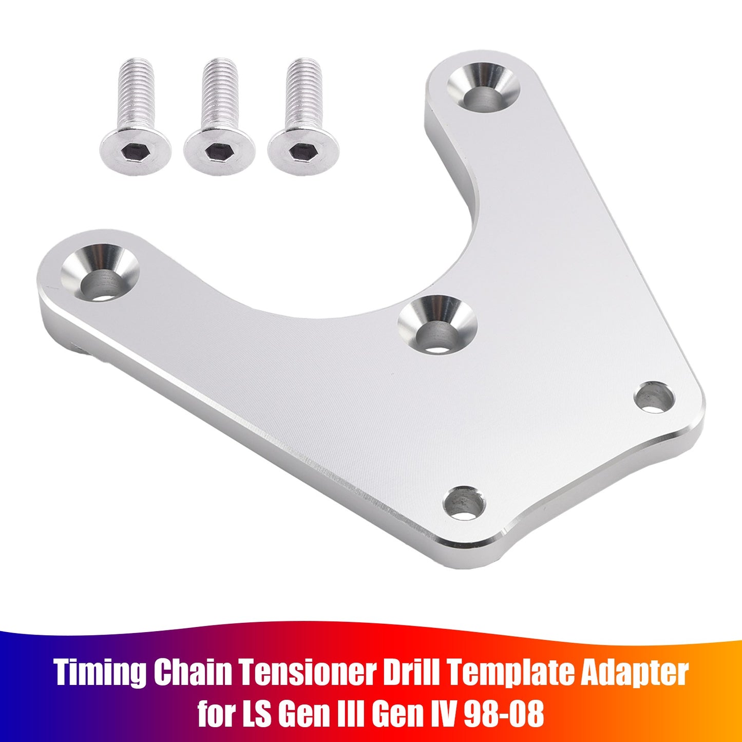 Timing Chain Tensioner Drill Template Adapter for LS Gen III Gen IV 98-08.
