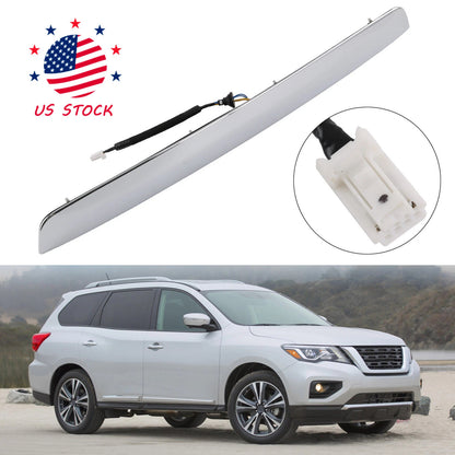 Rear Lift Gate Chrome Handle Trim Moulding For 2013-2020 Nissan Pathfinder 3.5L