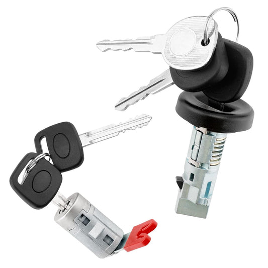 Solid Spare Ignition Switch & Door Lock Cylinder with Keys For 2007-2014 Chevy GMC Cadillac