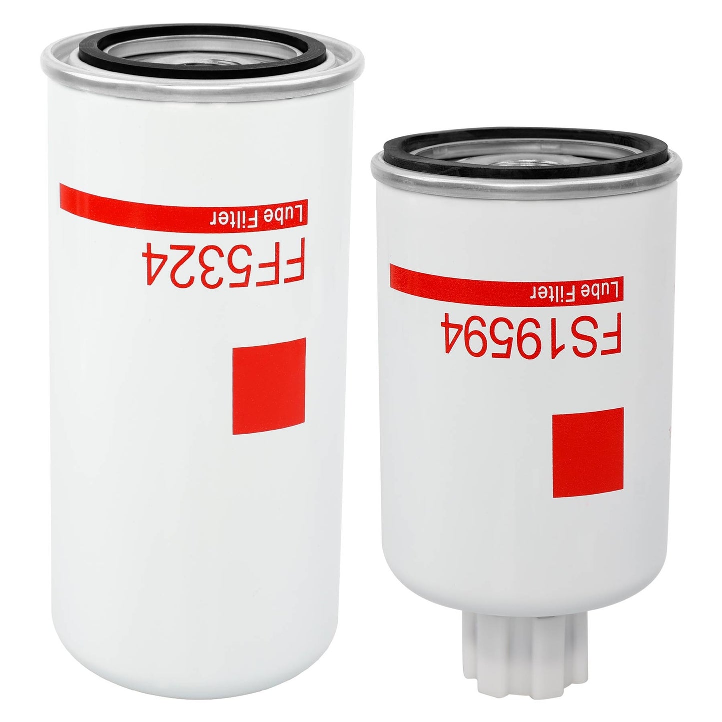 FF5324 FS19594 Diesel Fuel Filter Kit For Dodge Ram 2500 3500 Cummins Engine