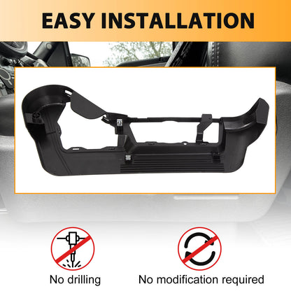 Solid Spare Fits 2009-2014 Ford F150 F-150 Driver Side Black Seat Track Cover New