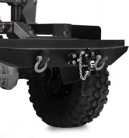 Metal Hitch Trailer Hook Receiver Kit For SCX10 Traxxas TRX4 1/10 RC Crawler Car