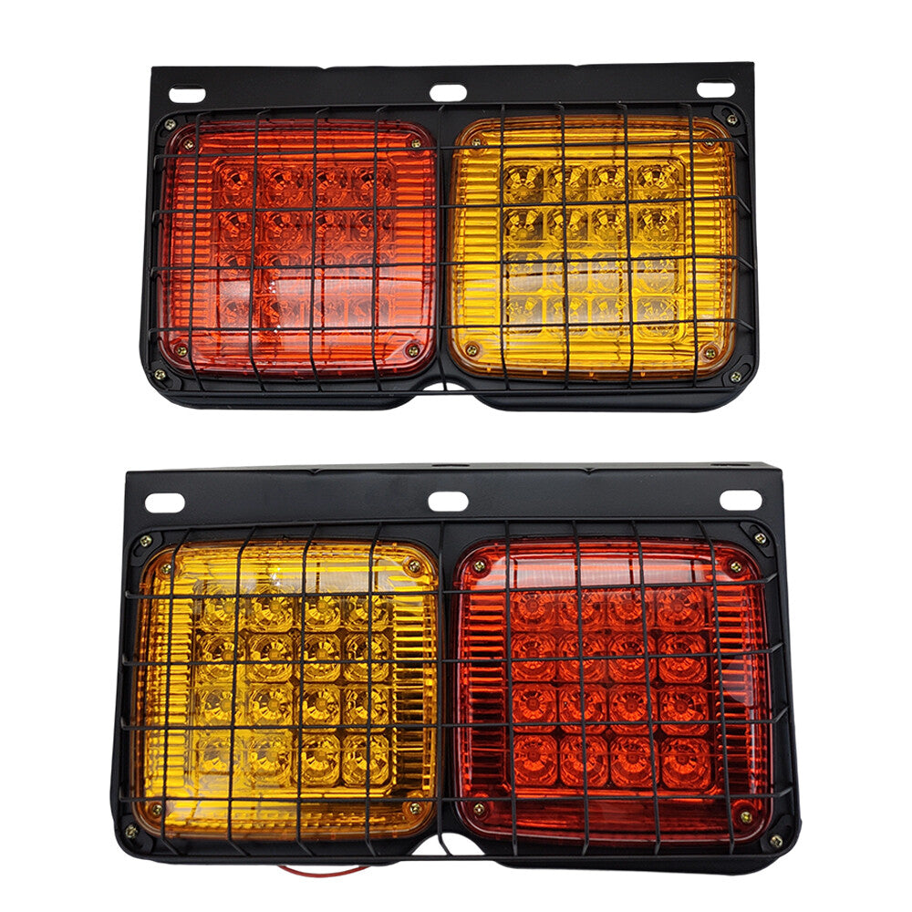 2Pcs Tail Light For Nissan UD Truck Tail Lamp 1995-2013 LH +RH Waterproof 24V US