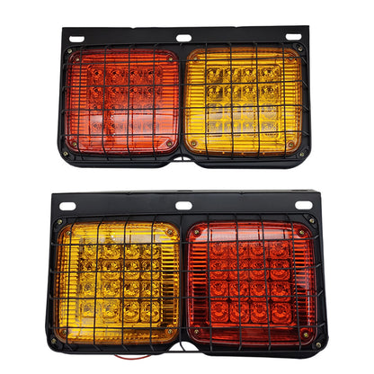 2Pcs Tail Light For Nissan UD Truck Tail Lamp 1995-2013 LH +RH Waterproof 24V US