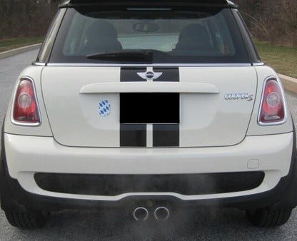 4" VINYL BONNET and BOOT RALLY STRIPES RACING STRIPE DECAL KIT For MINI COOPER S