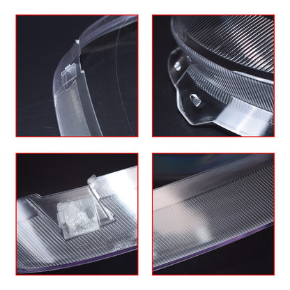For Porsche Cayenne 2003-2006 Car Headlight Clear Lens Headlamp Cover Shell+Glue