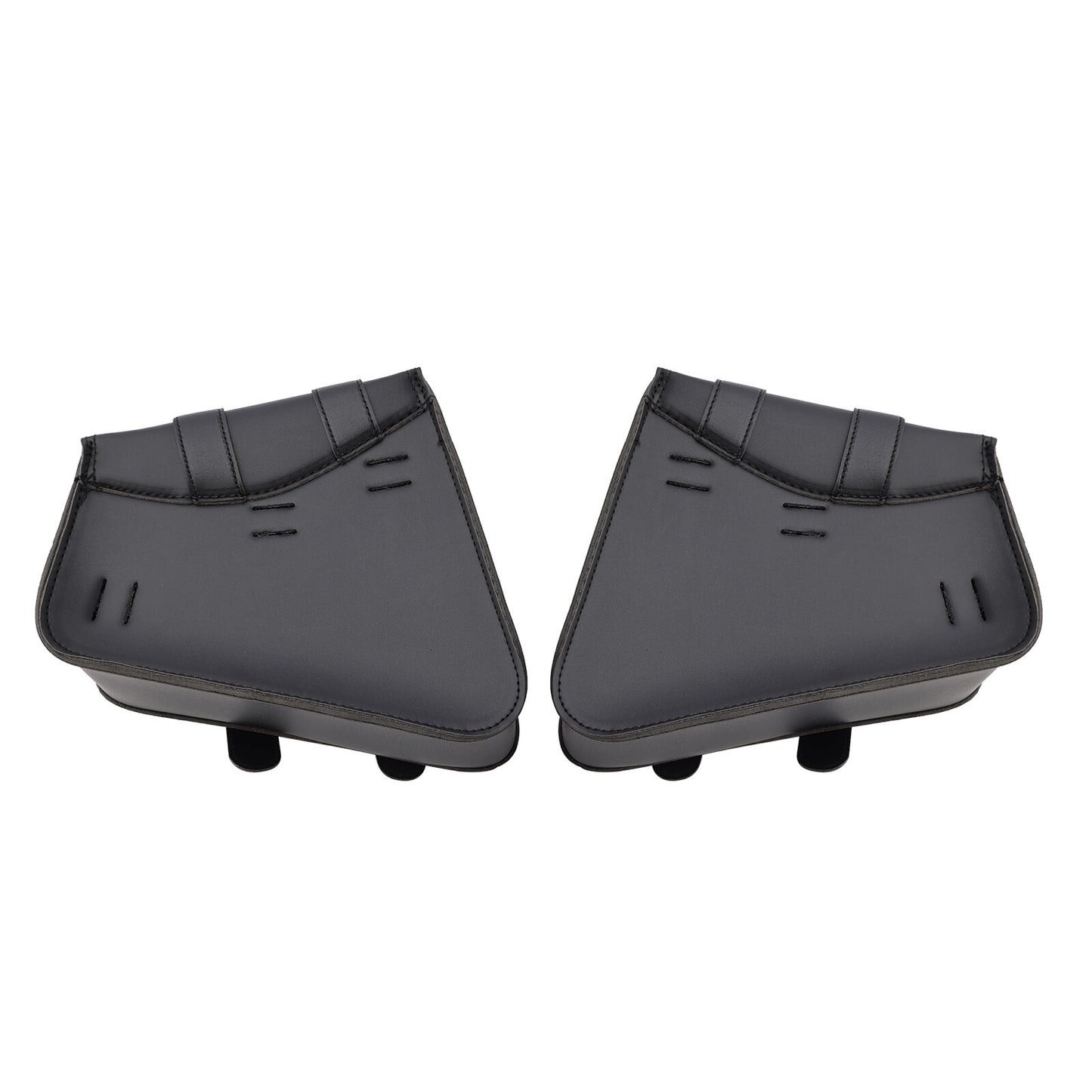 Side Tail Bag Saddlebag Color Matching Luggage Black 21L For Scooter Motorcycle
