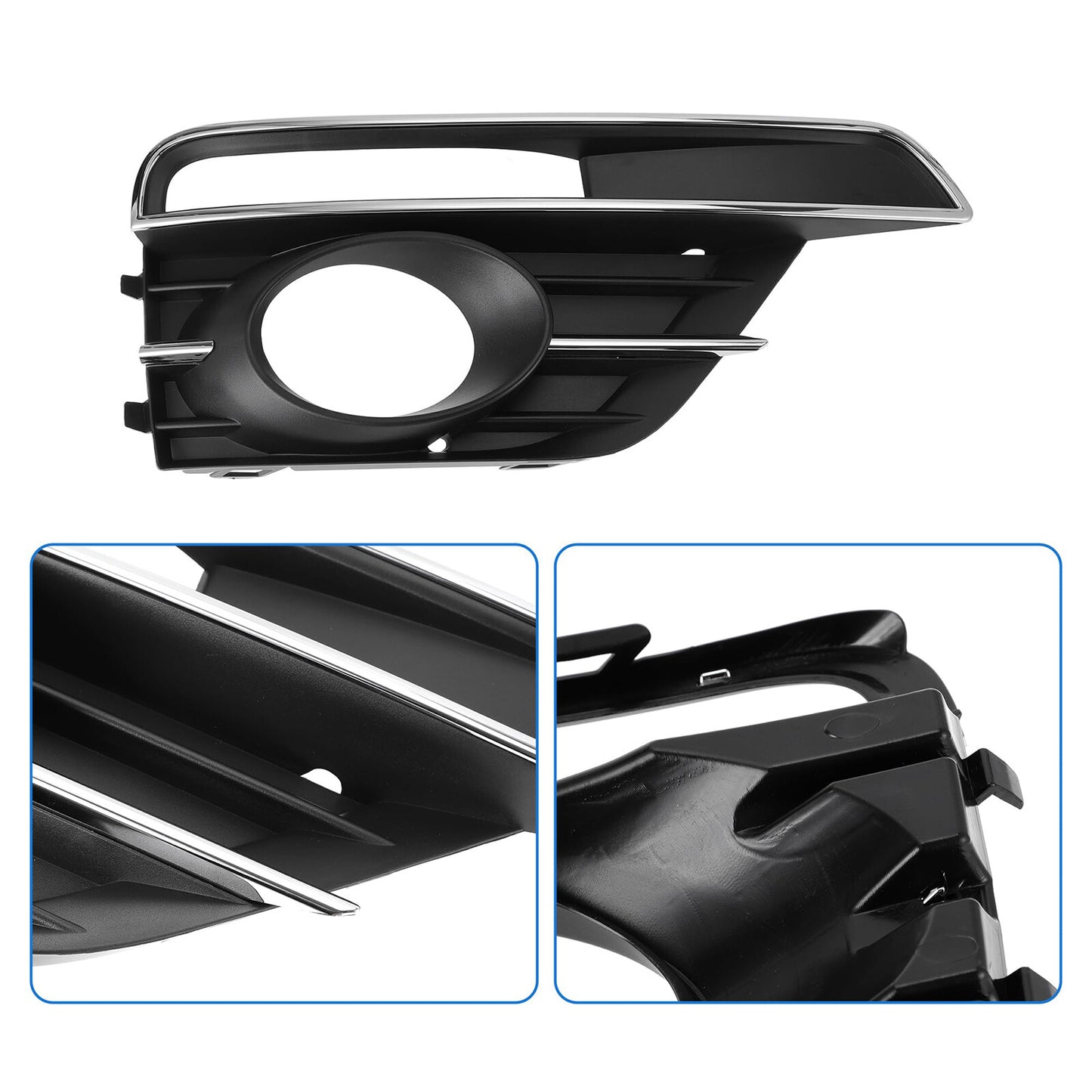 Car Right Side Fog Light Grille Cover 5C5854662J For VW Beetle 2016-2019