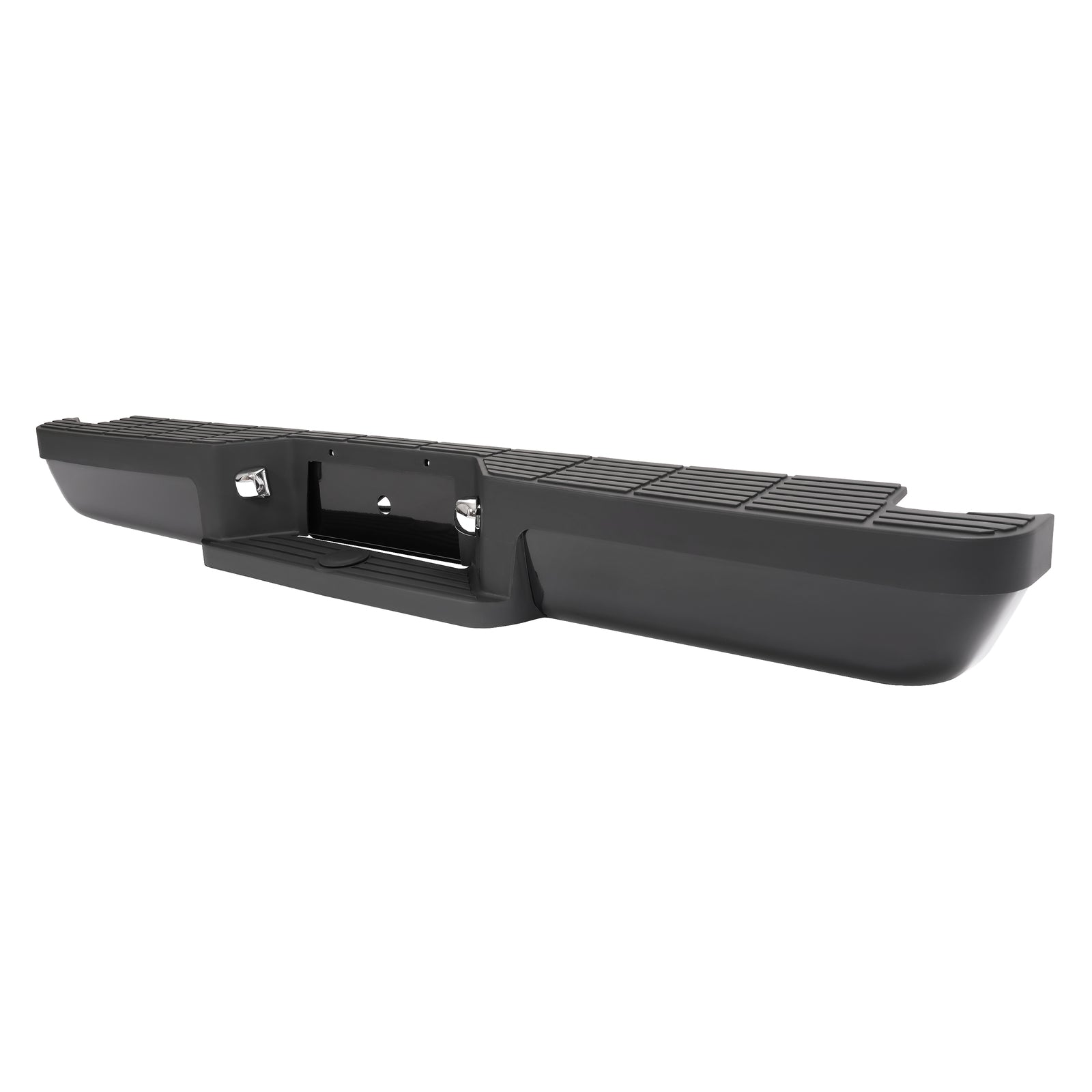 Solid Spare For Ford Ranger Styleside 1993-2011 Black Steel Rear Bumper Assembly Face Bar