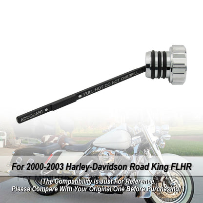 Oil Dipstick Tank Cap Plug 0710-0121 For Touring Road King Electra Glide 00-2006