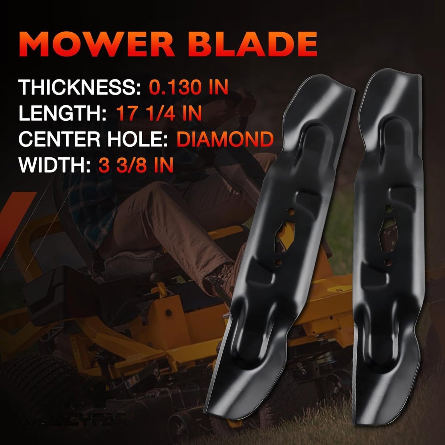 Blade Spindle Kit for Cub Cadet MTD ZT1-50 742P05094 618P09256 50-Inch Deck