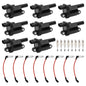 8x Ignition Coil & Spark Plug w/ Wire For 06-19 Chevy Buick GMC Hummer Cadillac