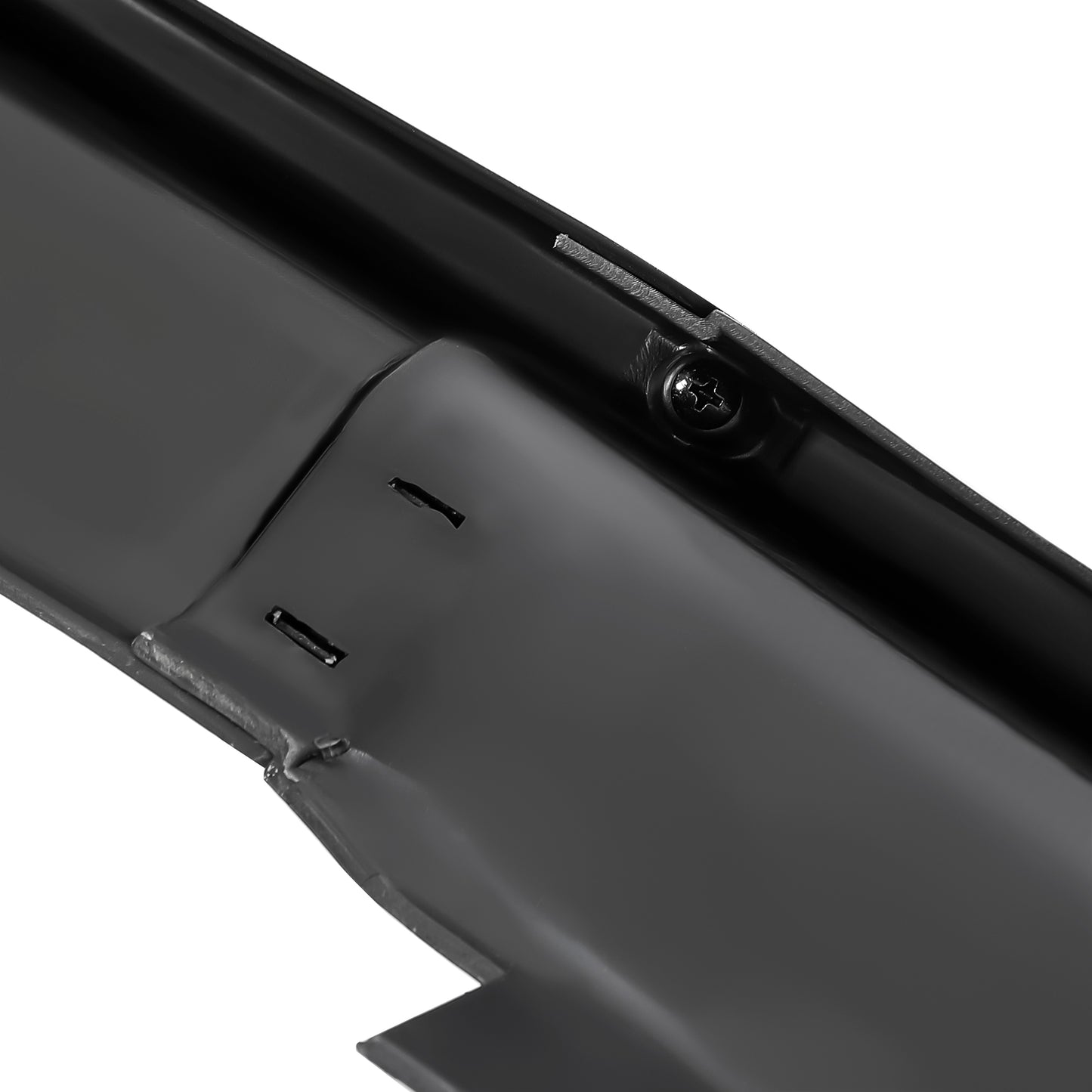 Solid Spare For 2006-2009 350z Z33 Unpainted NS Style Pu Black Front Bumper Lip Spoiler Chin