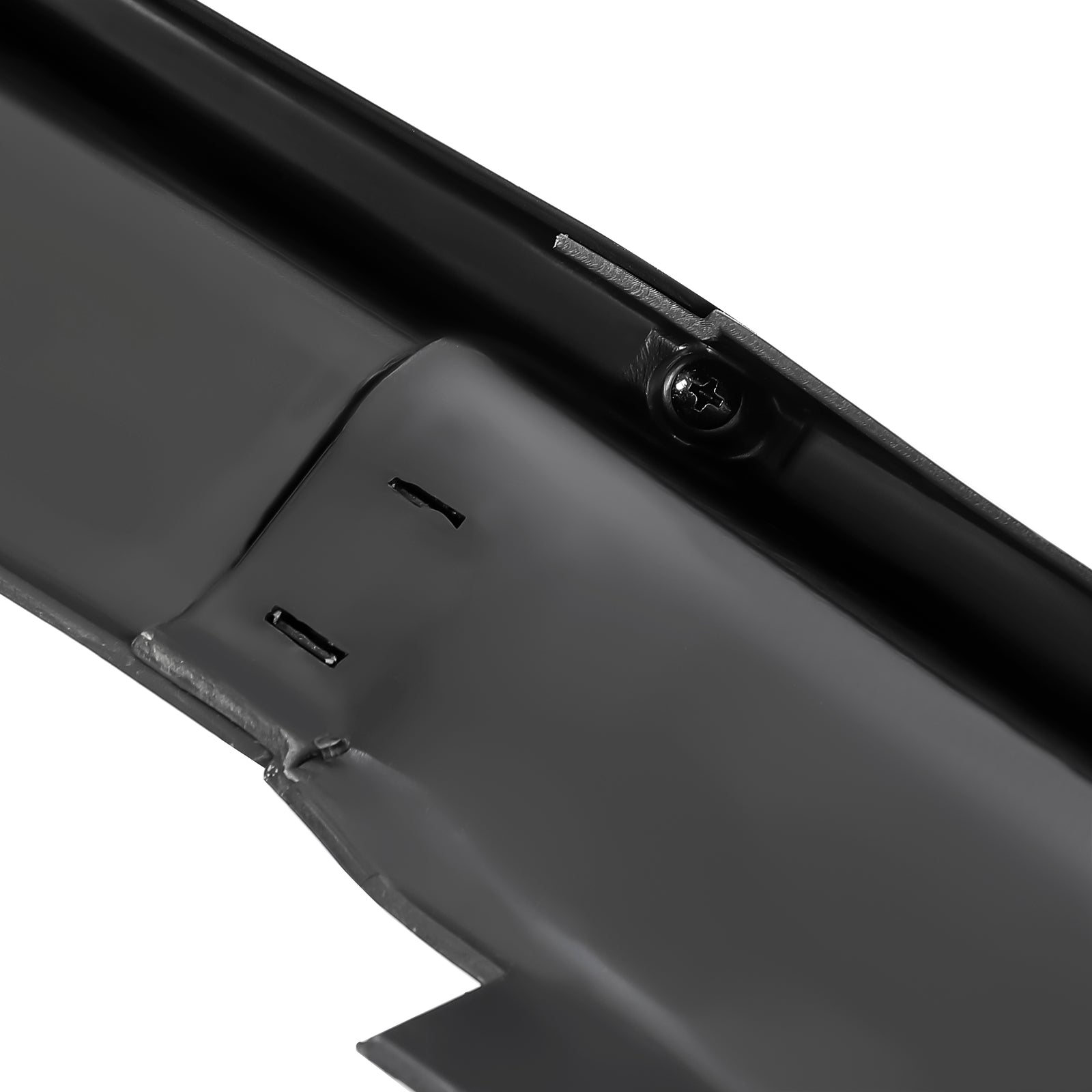 Solid Spare For 2006-2009 350z Z33 Unpainted NS Style Pu Black Front Bumper Lip Spoiler Chin