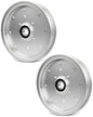 2X AUC10172 Deck Flat Idler Pulley For John Deere Z335E Z525E Z535M Z535R ZTrak