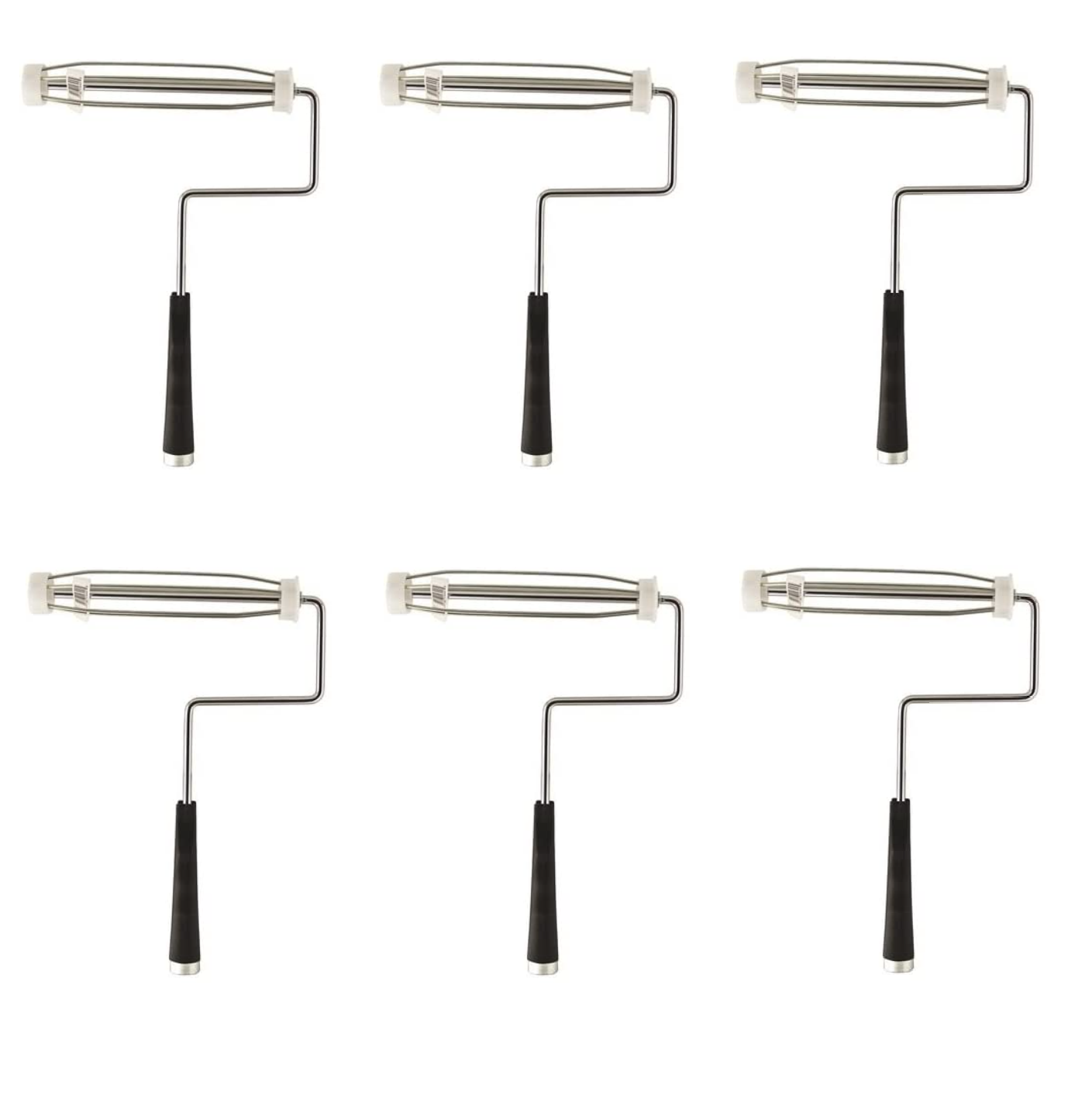 Solid Spare (6) Wooster Brush F0010 9 inch Acme Heavy Duty Roller Frames 5-Wire