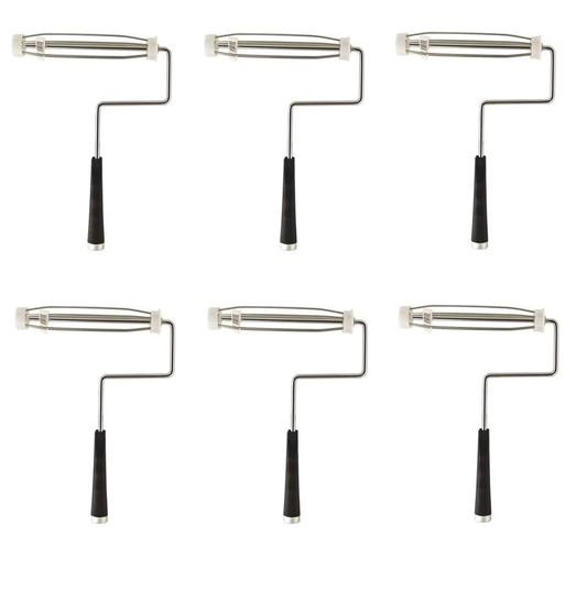 Solid Spare (6) Wooster Brush F0010 9 inch Acme Heavy Duty Roller Frames 5-Wire