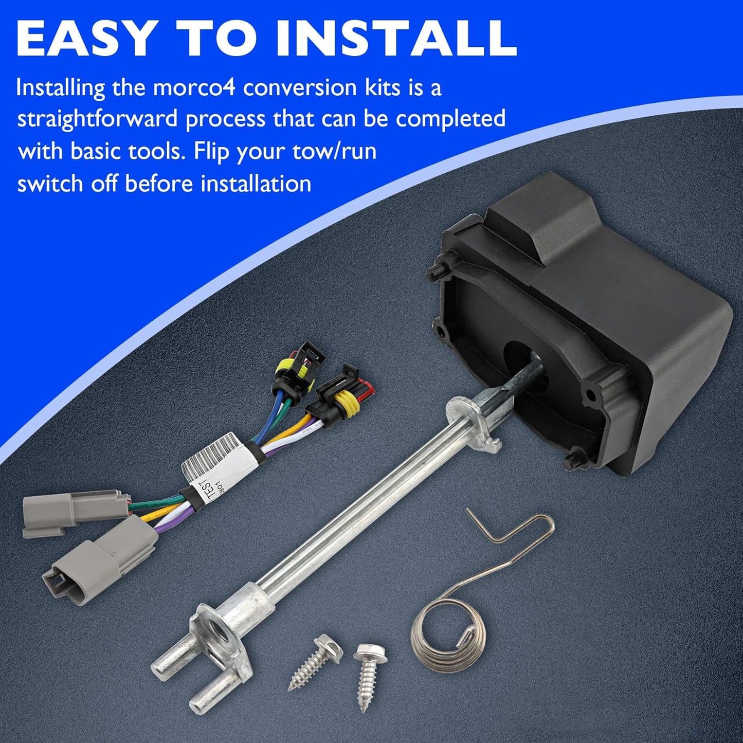 Golf Carts Pre-MCOR to MCOR4 Conversion Kit For 1995.5-2001 Club Car Ds AM293201