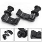 Chain Adjuster Block W/Swingarm Spools Slider For YAMAHA MT-07 FZ-07 14-18 BLK