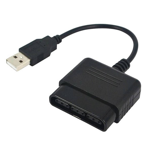 Solid Spare USB PS2 To PS3 Game Controller Adaptor Converter Cable For Sony PlayStation 2 3