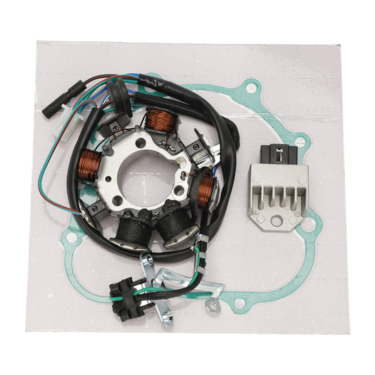 Generator Stator Regulator Rectifier & Gasket For Honda CRF230 CRF230F 2003-2019