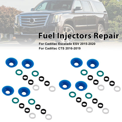 Fuel Injector O-Ring Kit Fit Chevrolet Silverado 1500 2019-2019 Fit Camaro