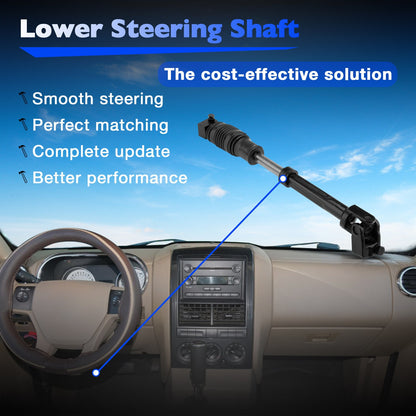 425-384 Steering Shaft Lower For 2002-2010 Ford Explorer Mountaineer 3L2Z3B676B