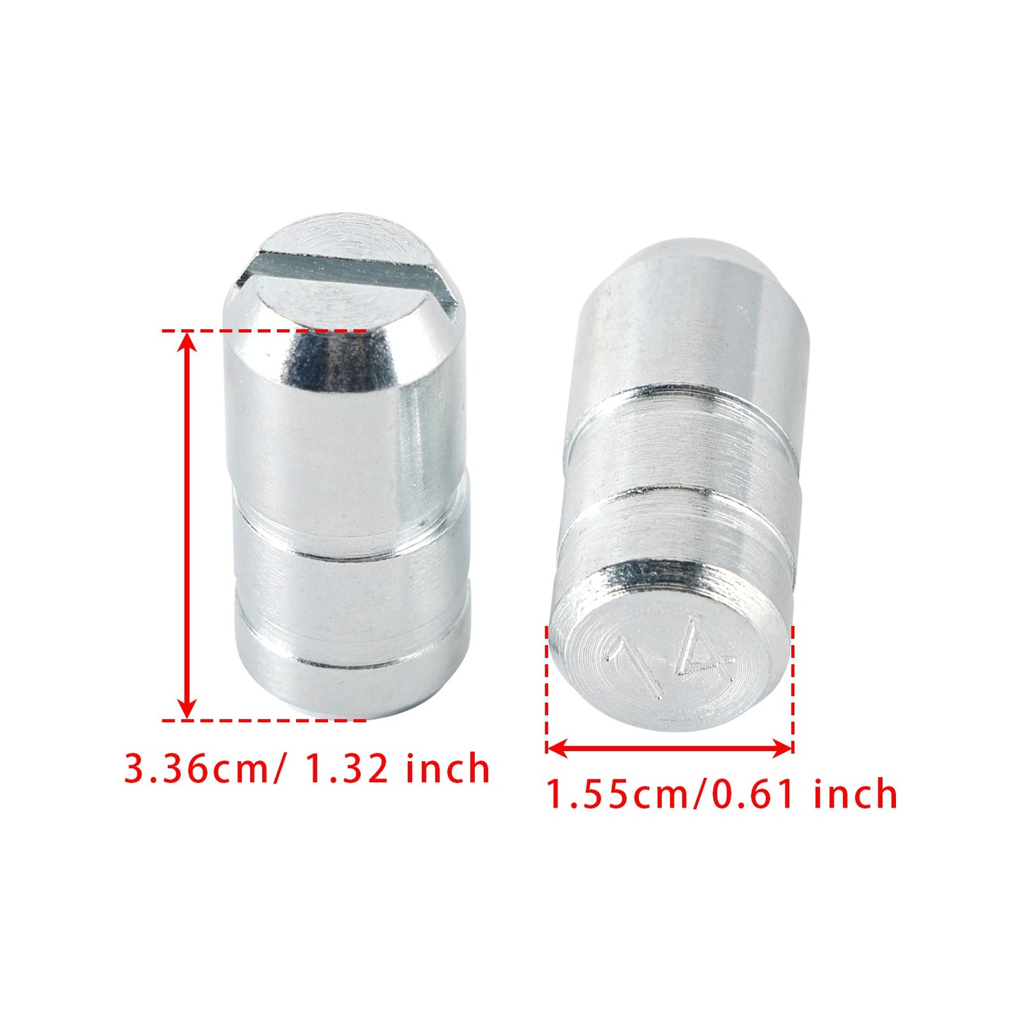 2PCS 37936 0.014" Offset  1.328" L Bellhousing Dowel Pin