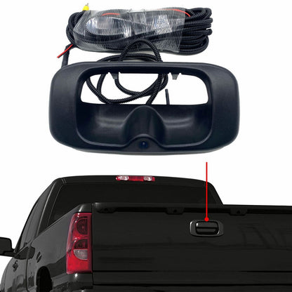 For GMC Sierra Chevrolet Silverado 1999-2006 Rear Tailgate Handle Backup Camera