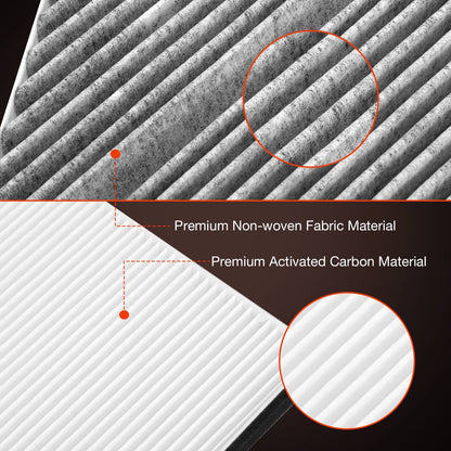 1668300218 Cabin Air Filter Kit For 2015-2024 Mercedes-Benz GLC GT C E CLS AMG