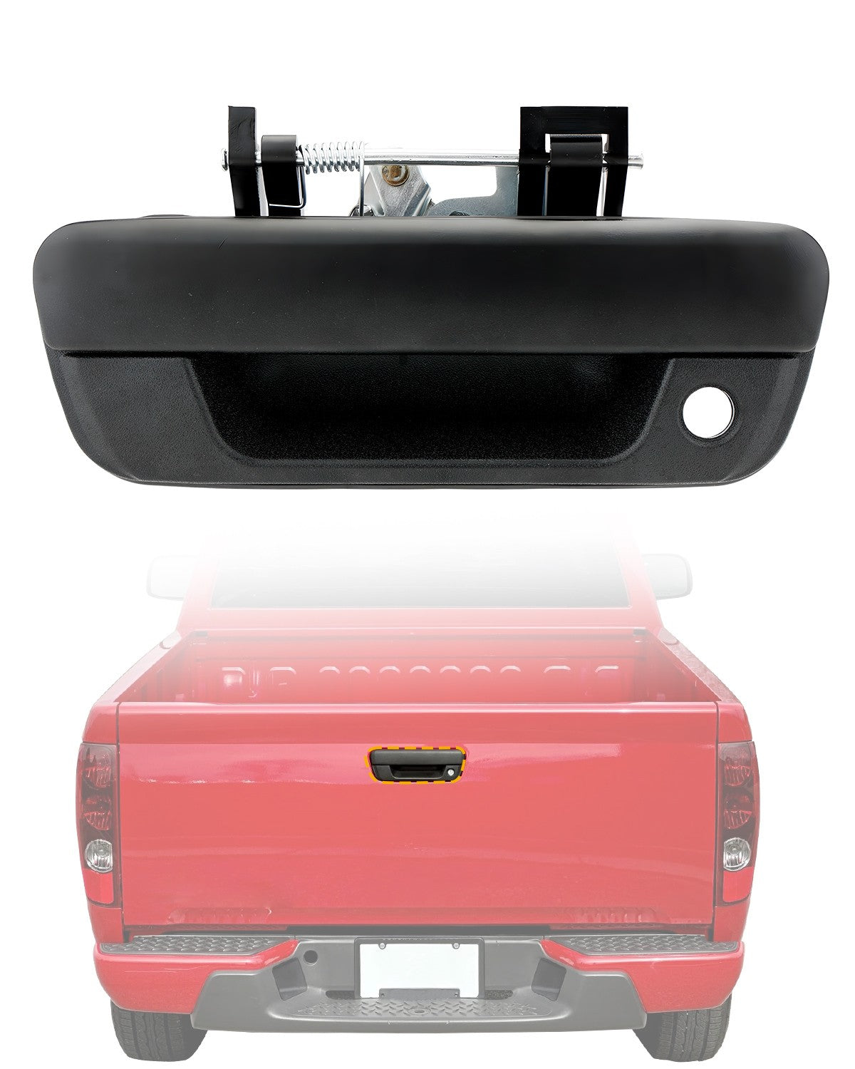 80584 Metal Tailgate Latch Handle Fit Chevy Colorado GMC Canyon Isuzu 2004-2012