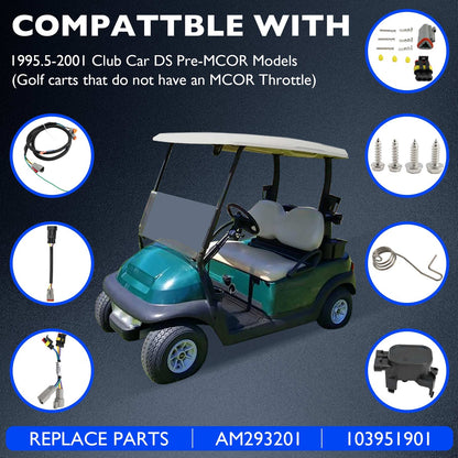 Golf Carts Pre-MCOR to MCOR4 Conversion Kit For 1995.5-2001 Club Car Ds AM293201