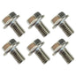 6 Pack Torque Converter Metric Bolts Grade 10.9 for Chevy GM, 4 Speed M10-1.5x16