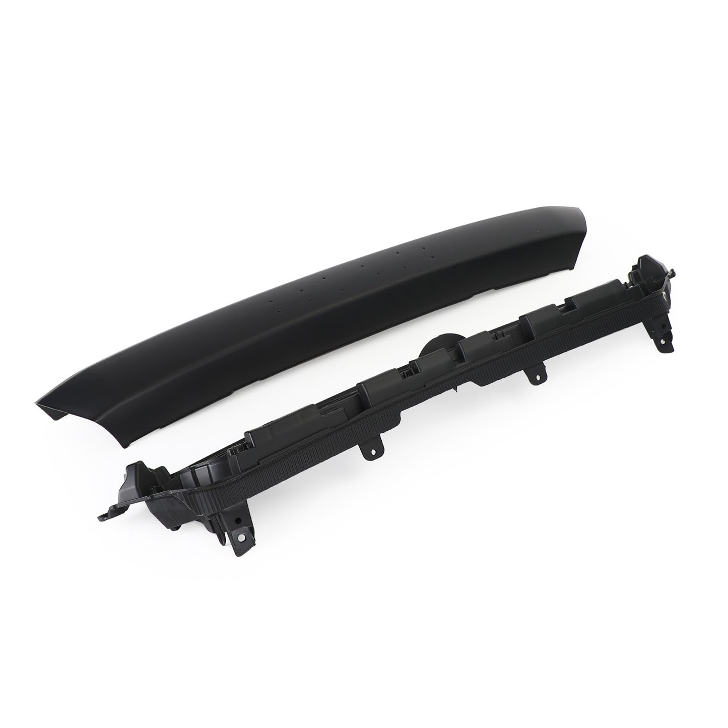 2 Piece Front Bumper Grille Grill Fits For 4Runner TRD PRO 2020-2024 Black