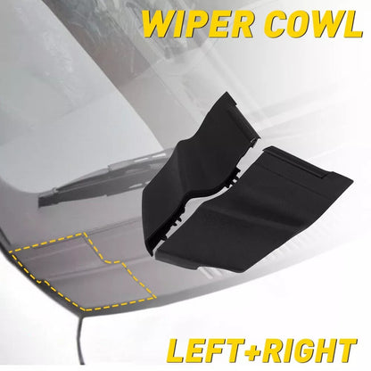 2x Windshield Wiper Side Cowl Cover Trim For Toyota Yaris 4-Door 2006-2010 09 08
