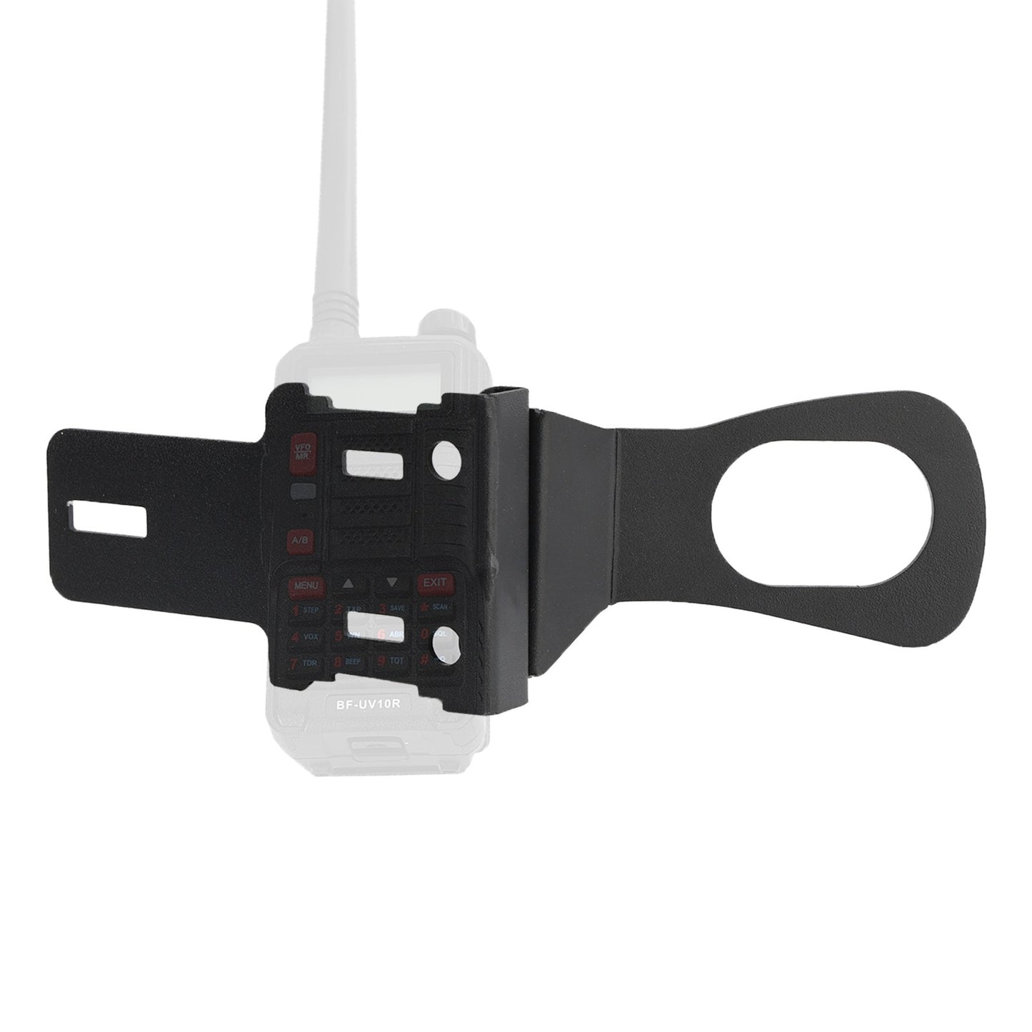 Handheld Radio Grab Bar Mount Walkie Talkie Bracket Fit for Wrangler JK and JL