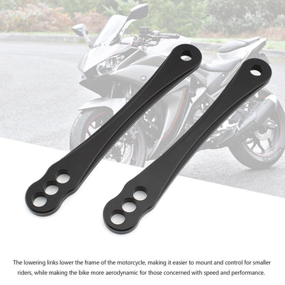 CNC Aluminum Lowering Link Kit For Yamaha YZF-R6 YZF R6 2006-2016