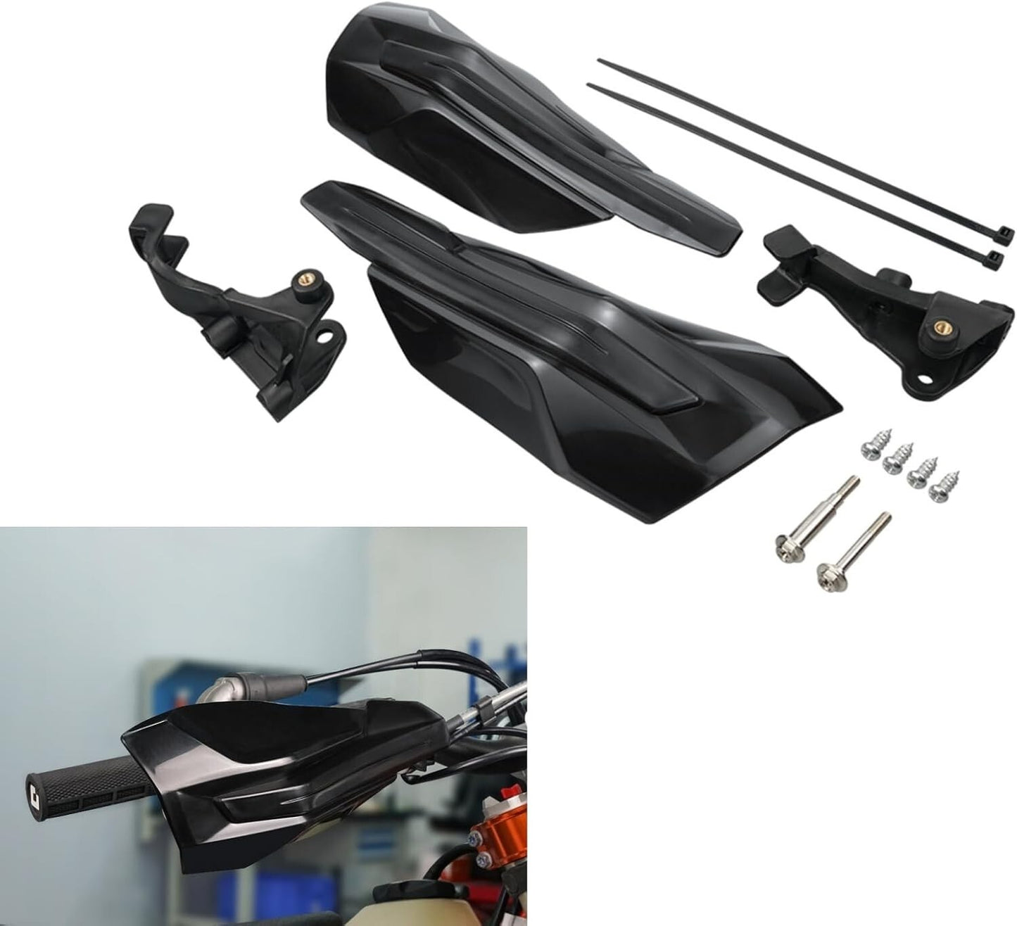 Handlebar Hand Guards For KTM 250 300 350 450 SXF XCF SX XC XCW EXCF 2014-2023