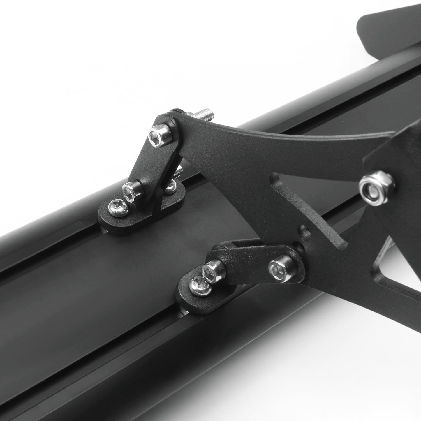 Adjust 53" No Drilling GT Rear Truck Wing Racingpoiler Aluminum Universal BLK