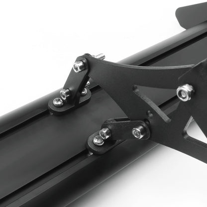 Adjust 53" No Drilling GT Rear Truck Wing Racingpoiler Aluminum Universal BLK