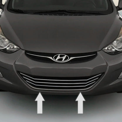 CHROME GRILLE GRILL TRIM For HYUNDAI ELANTRA 2011-2016