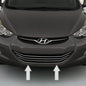 CHROME GRILLE GRILL TRIM For HYUNDAI ELANTRA 2011-2016