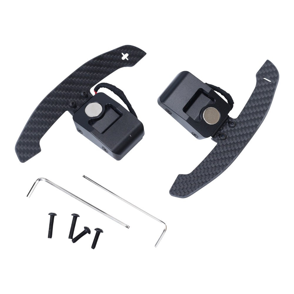 For BMW F20 F30 F32 F87 F80 F82 Carbon Fiber Replacement Magnetic Paddle Shifter
