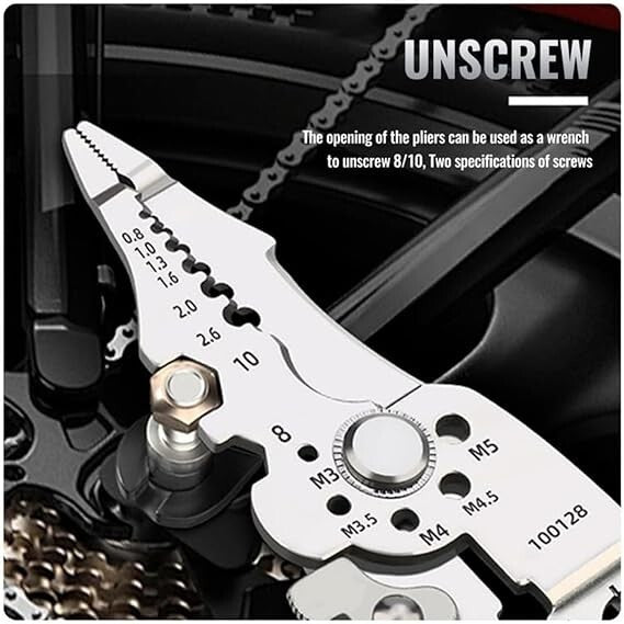Multifunctional Adjustable Wire Stripper Cutter Crimper Terminal Tools Pliers US