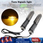 Turn Signals light For Kawasaki Z125 Z250 Z400 Z650 Z750 Z800 Z900 Black