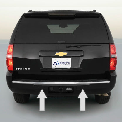 2007-2014 CHEVY TAHOE SUBURBAN CHROME REAR BUMPER TRIM MOLDING By Auto Authority