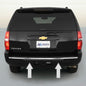 2007-2014 CHEVY TAHOE SUBURBAN CHROME REAR BUMPER TRIM MOLDING By Auto Authority