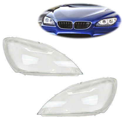 Headlight Lens Cover For BMW 6 Series M6 F06 F12 F13 640i 650i Coupe 2012-2015